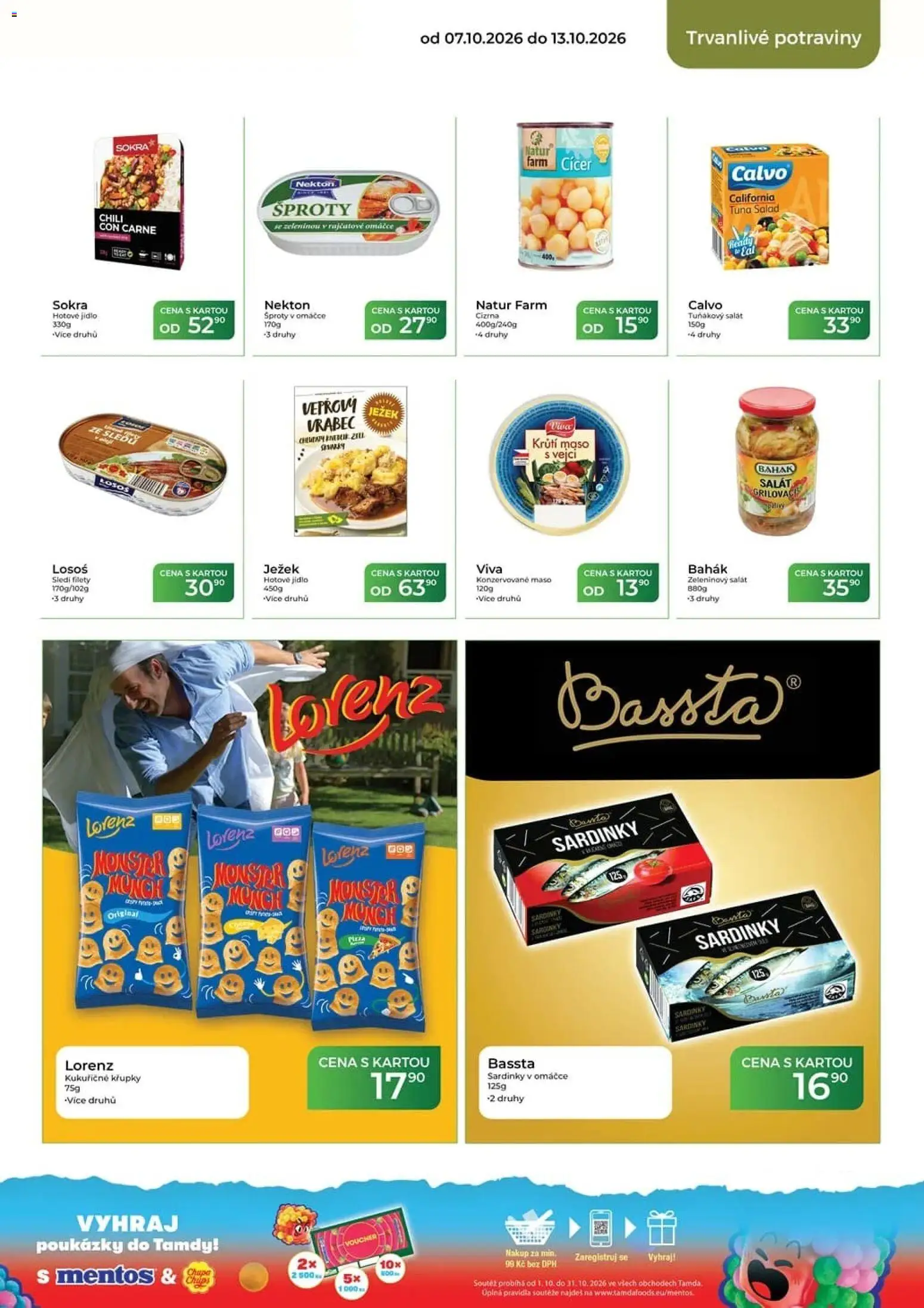 Tamda Foods leták od 07.10.2026 | Strana: 41 | Produkty: Pizza, Losos, Cizrna, Krůtí maso