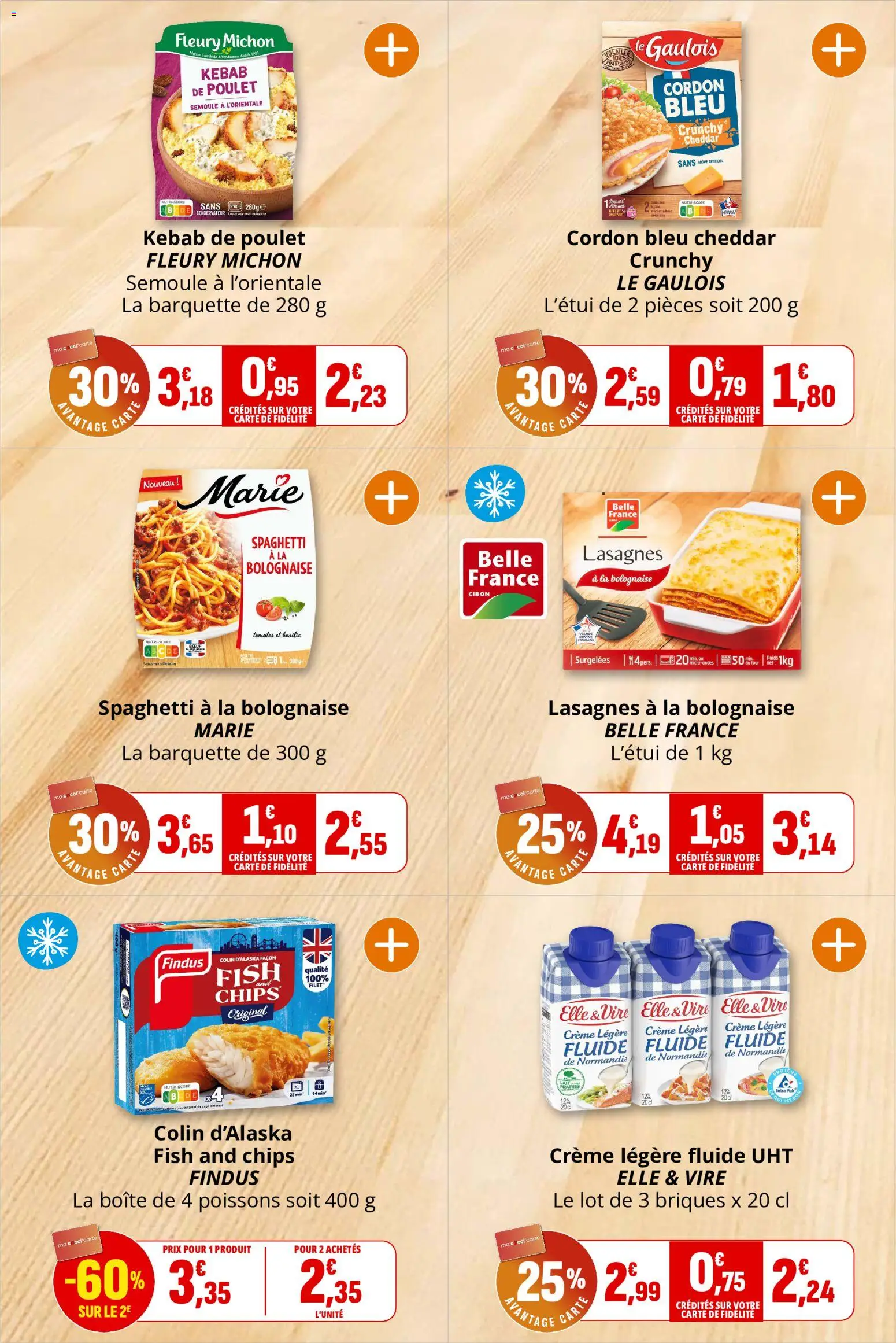 {H1} | Page: 21 | Produits: Semoule, Tomates, Cordon bleu, Chips