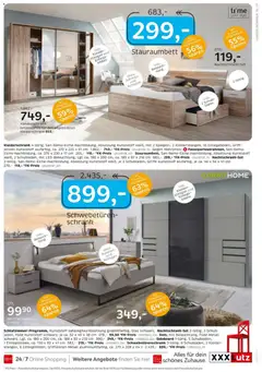 XXXLutz Junges Wohnen ab 26.09.2026 gültig | Seite: 17 | Produkte: Sideboard, Kleiderschrank, Schwebetürenschrank, Schrank