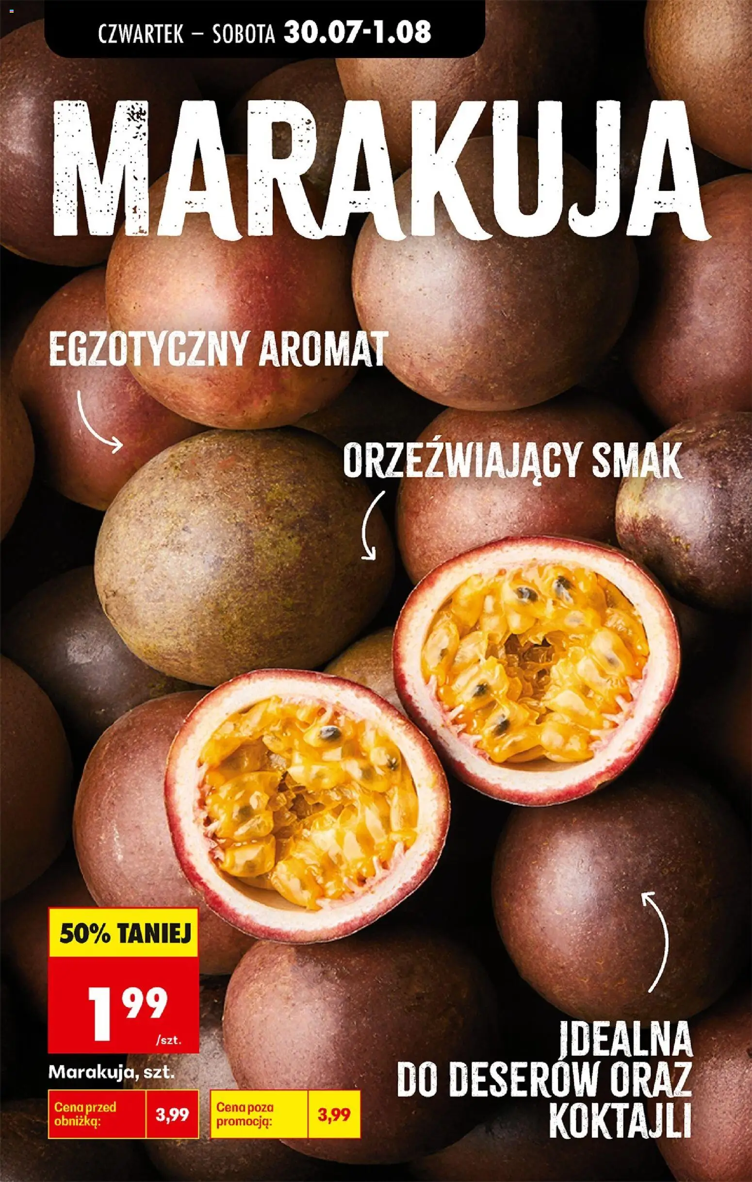 Biedronka Polsko leták - Codziennie niskie ceny od 30.07.2026 | Strana: 28 | Produkty: Marakuja