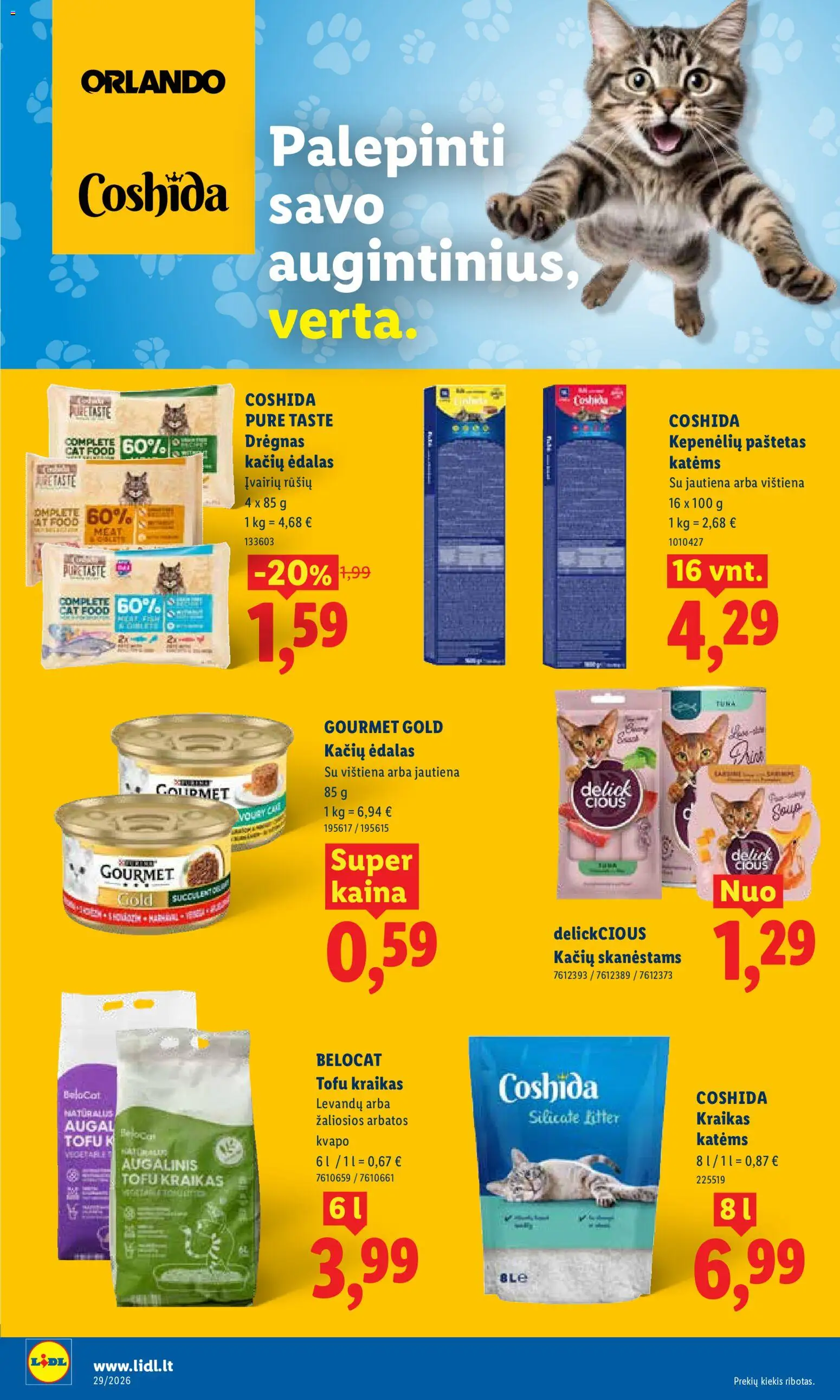 LIDL akcijos nuo 2026.07.13 | Puslapis: 24 | Prekių: Vištiena, Jautiena