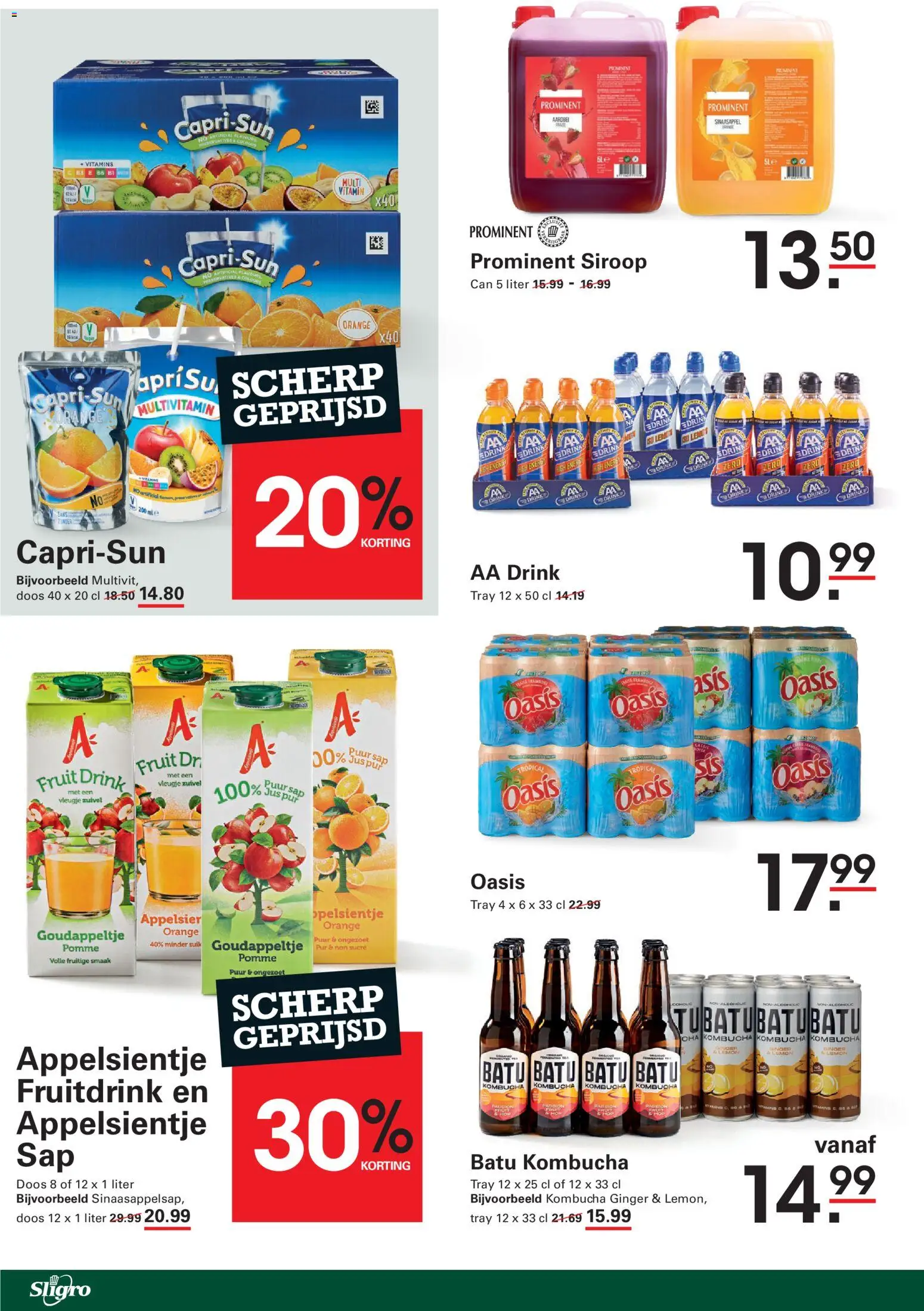 {H1} | Pagina: 18 | Producten: Zuivel, Sap, Siroop, Fruit