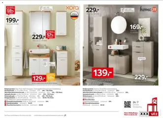 XXXLutz Prospekt ab 19.09.2026 gültig | Seite: 25 | Produkte: Schrank, Handtuchhalter, Spiegelschrank, Midischrank