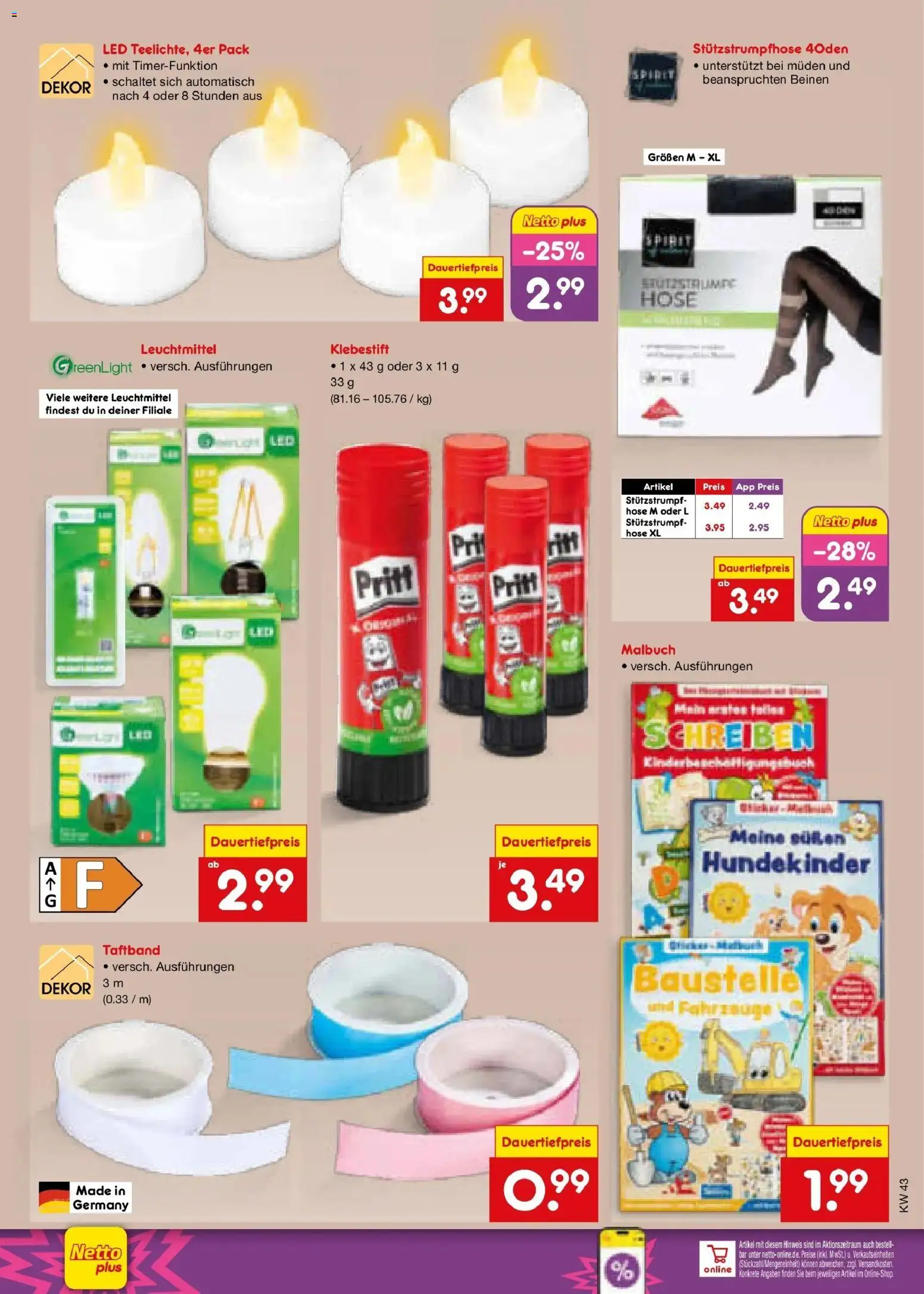 Netto Marken-Discount Prospekt Waiblingen-Bittenfeld (ab 12.10.2026) » Angebote | Seite: 71 | Produkte: Hose