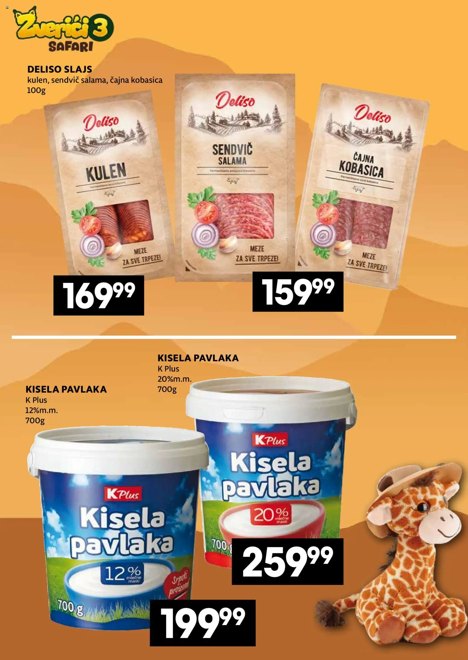 Roda katalog - važi od 20.04.2026 | Strana: 6 | Proizvode: Kisela pavlaka, Salama, Kobasica, Pavlaka