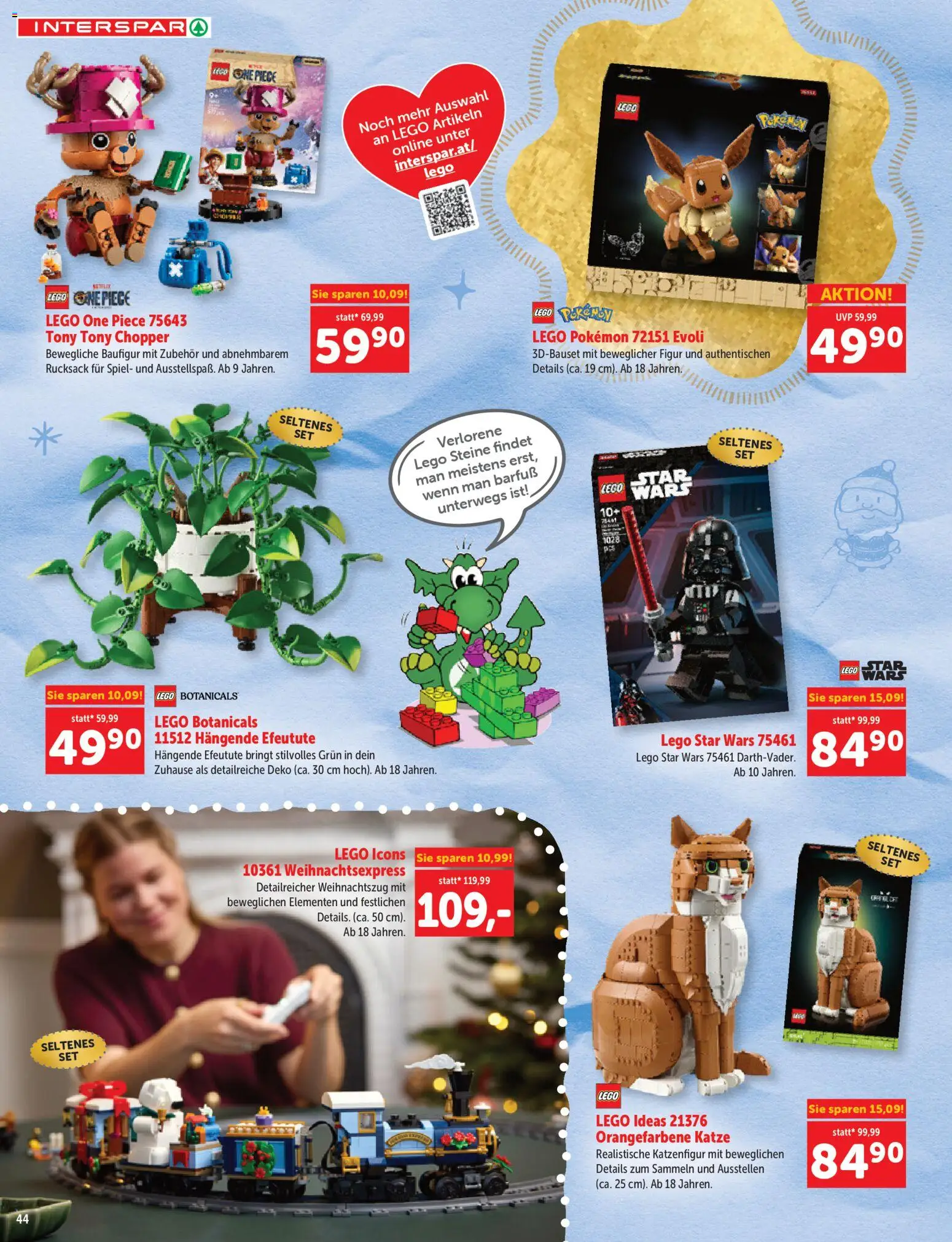 Interspar Sonderfolder Kindergeschenke gültig ab 27.10.2026 | Seite: 44 | Produkte: Rucksack, Spiel