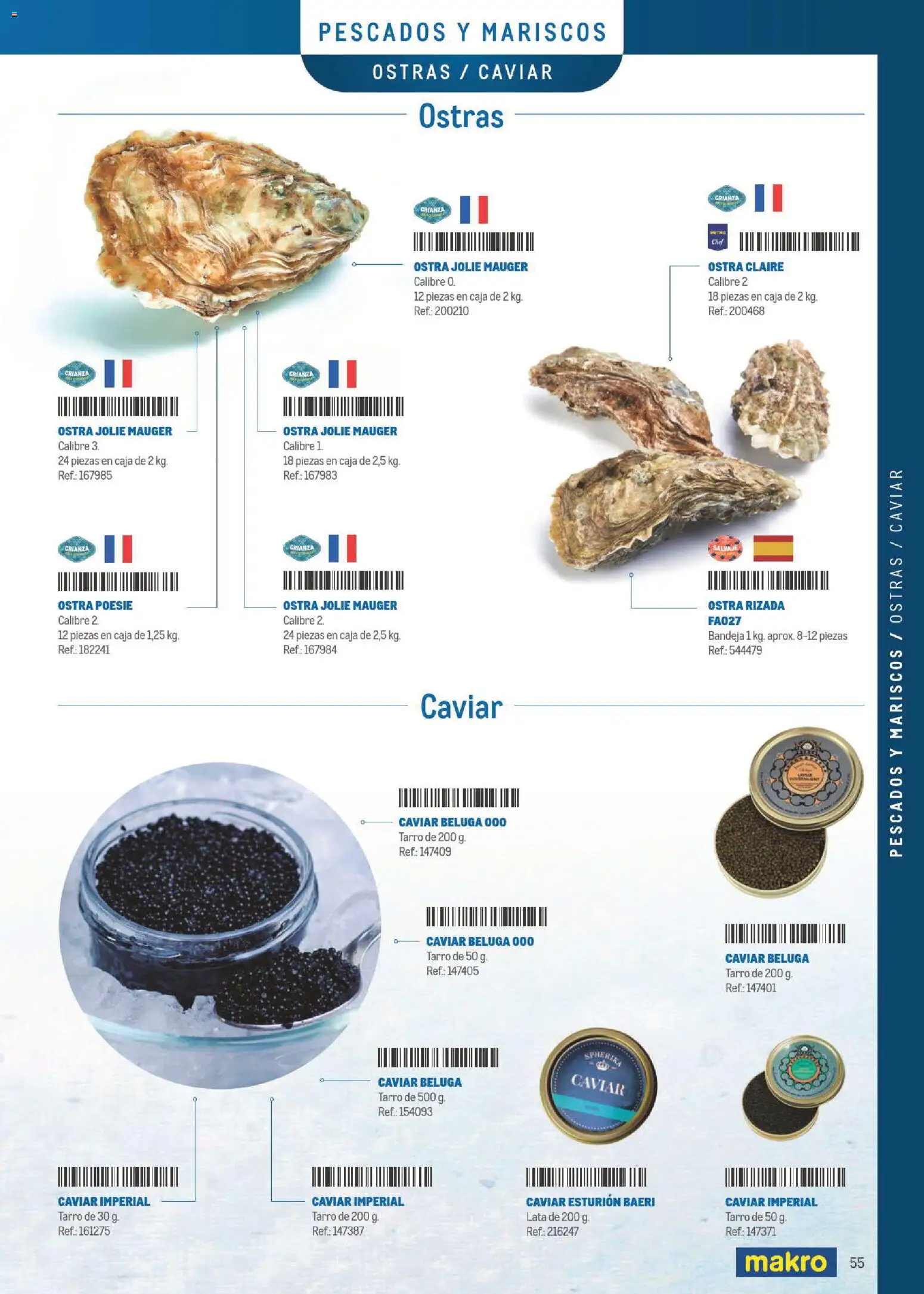 Makro Especial Carta y Menú │ válido desde el 06/07/2026 | Página: 55 | Productos: Bandeja, Caja