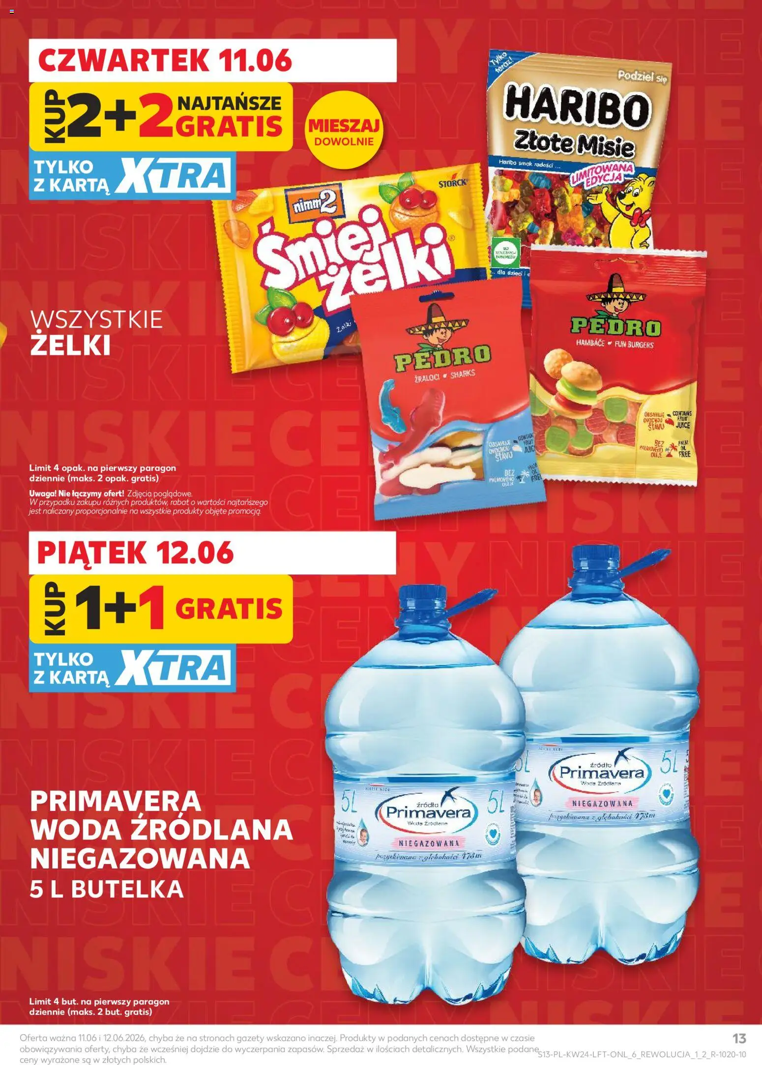Kaufland Polsko leták od 11.06.2026 | Strana: 13 | Produkty: Haribo