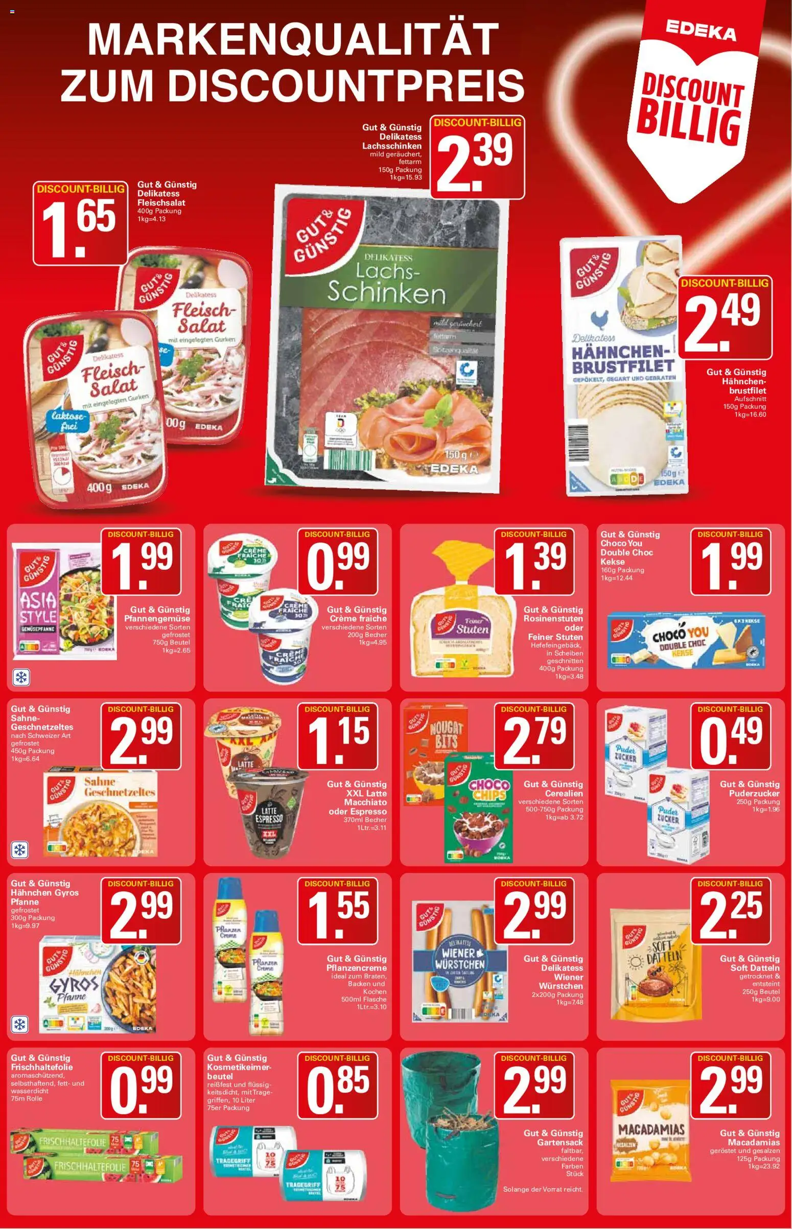 WEZ Prospekt – gültig ab 07.09.2026 | Seite: 15 | Produkte: Hahnchen, Puder, Chips, Kekse