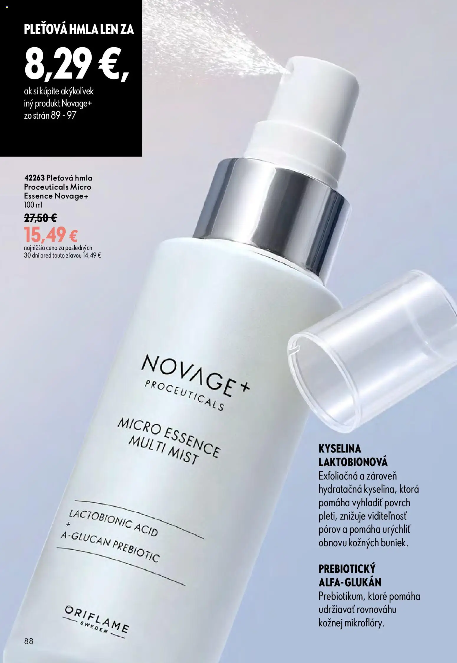 Nové Oriflame akcie – leták je platný od 19.08.2026 | Strana: 88