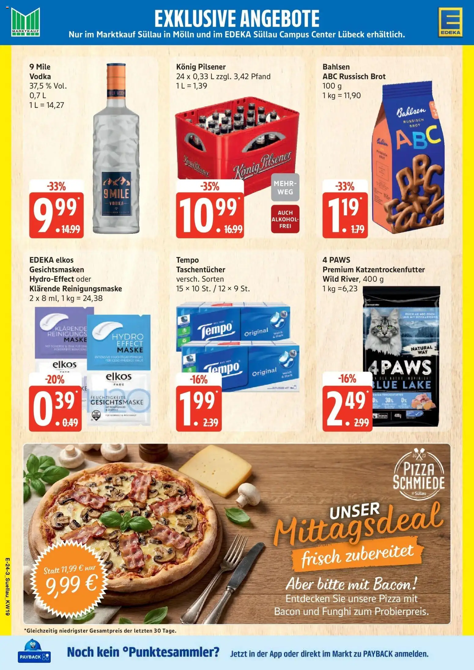 Marktkauf Prospekt Mölln	 – gültig ab 04.05.2026 | Seite: 28 | Produkte: Maske, Brot, Gesichtsmaske, Reinigungsmaske