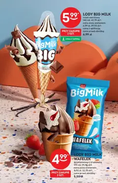 Pogląd oferty "Żabka gazetka - Katalog lodowy" - ważna od 29.07.2026 | Strona: 12 | Produkty: Big Milk, Lody, Sól