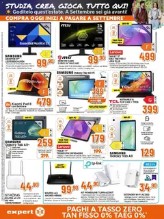 Anteprima del volantino Expert volantino valido a partire dal 04.06.2026 | Pagina: 20 | Prodotti: Xiaomi, Tablet, Audio, Samsung