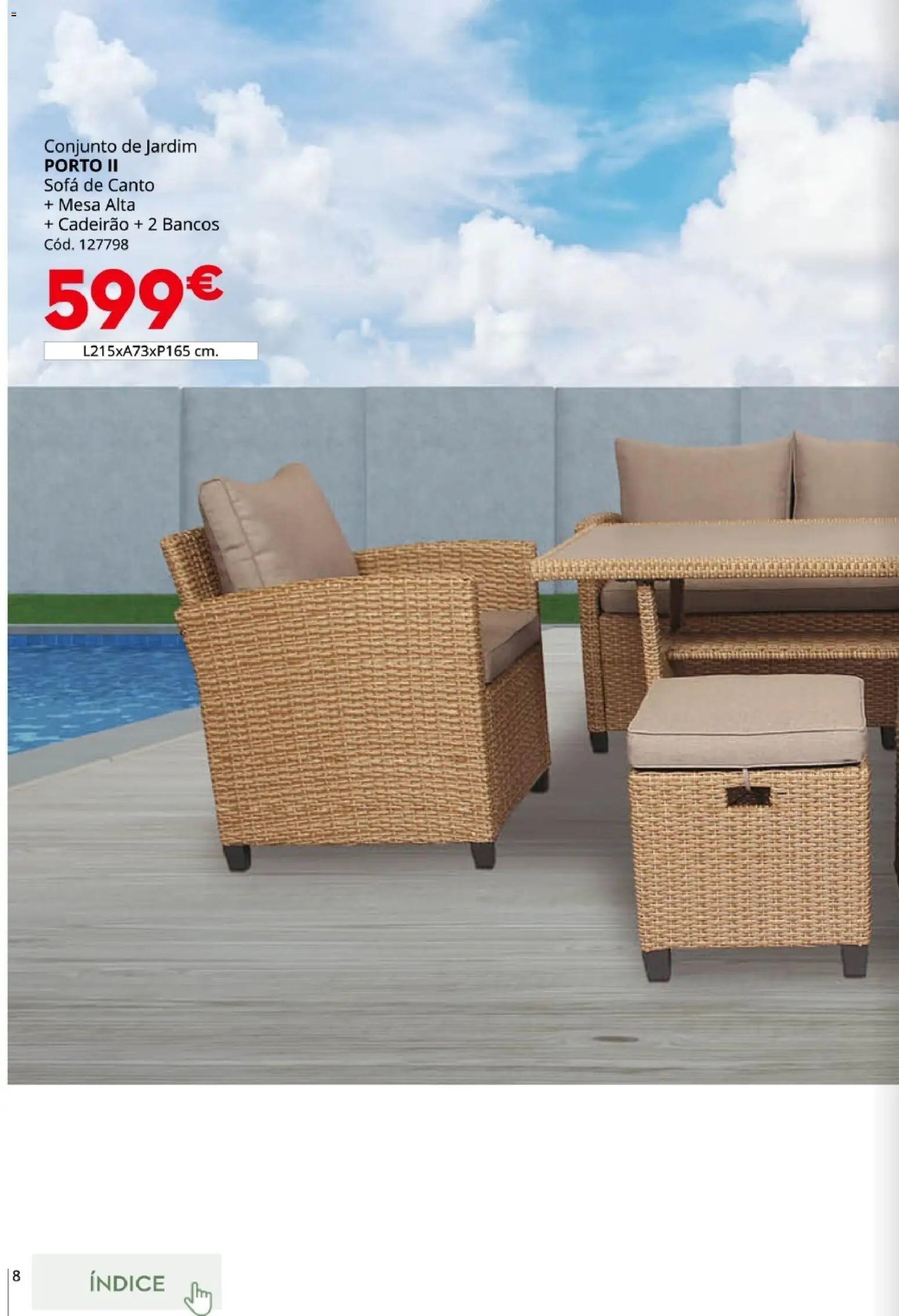 Conforama Jardim │ válido de 19.03.2026 | Página: 8 | Produtos: Sofá, Mesa