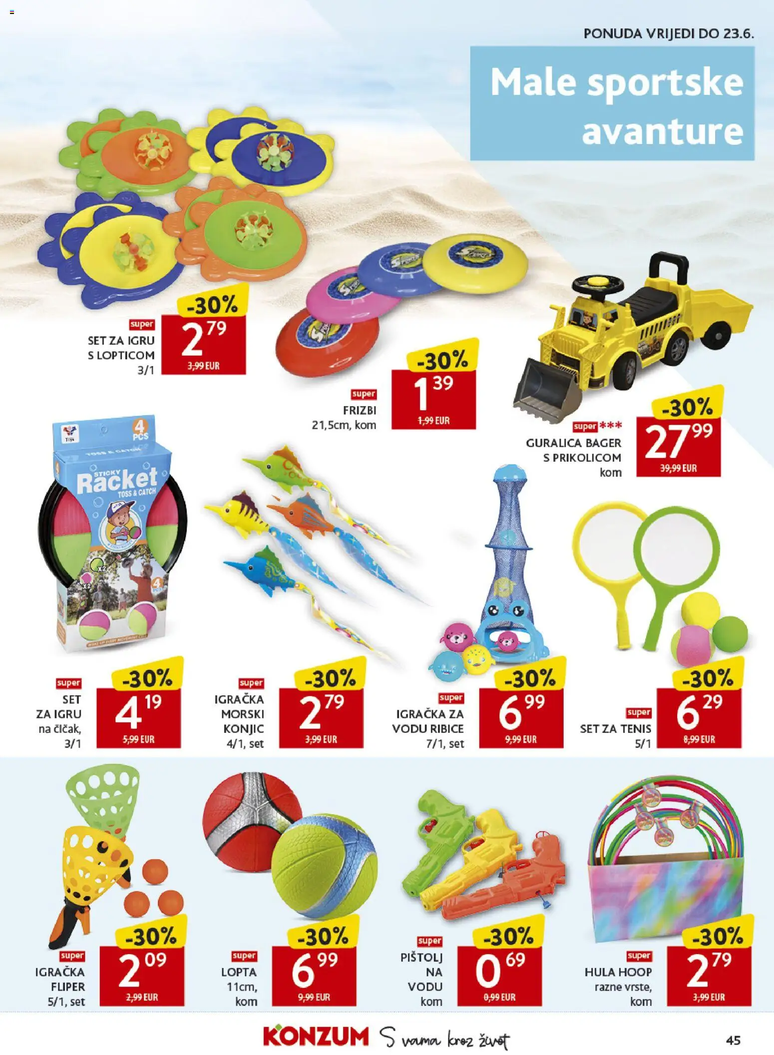 Konzum HR akciós ujság - amely érvényes a következő dátumtól: 10.06.2026 | Oldal: 44