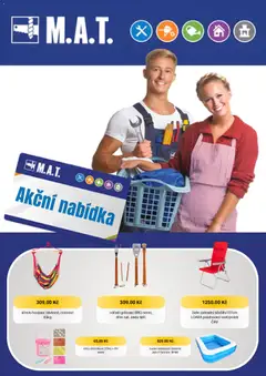 Náhled letáku M.A.T. leták od 02.09.2026 | Strana: 2 | Produkty: Křídy, Bazén, Nářadí, Křeslo