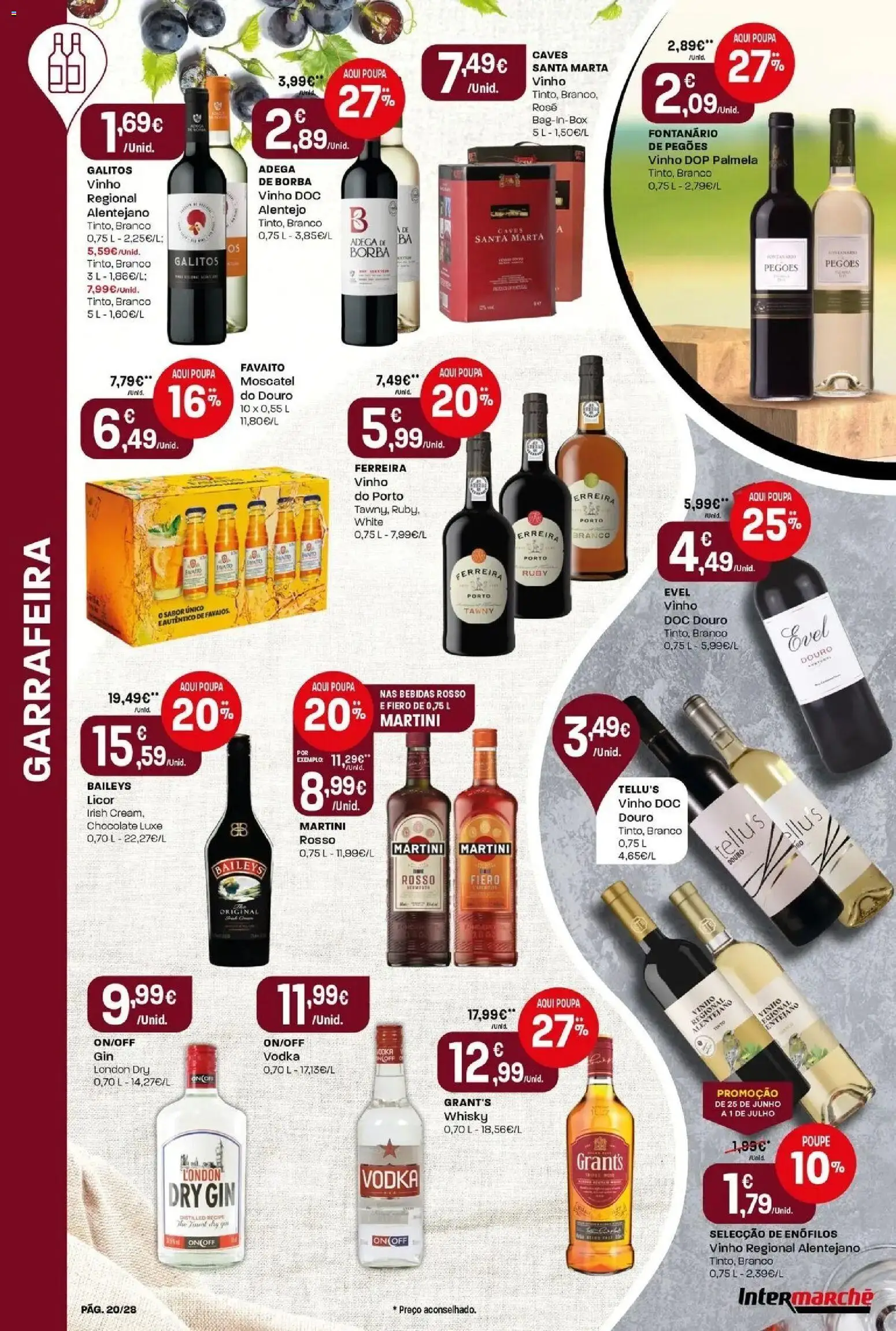 Intermarché - Isto é que são preços BAIXOS │ válido de 25/06/2026 | Página: 20