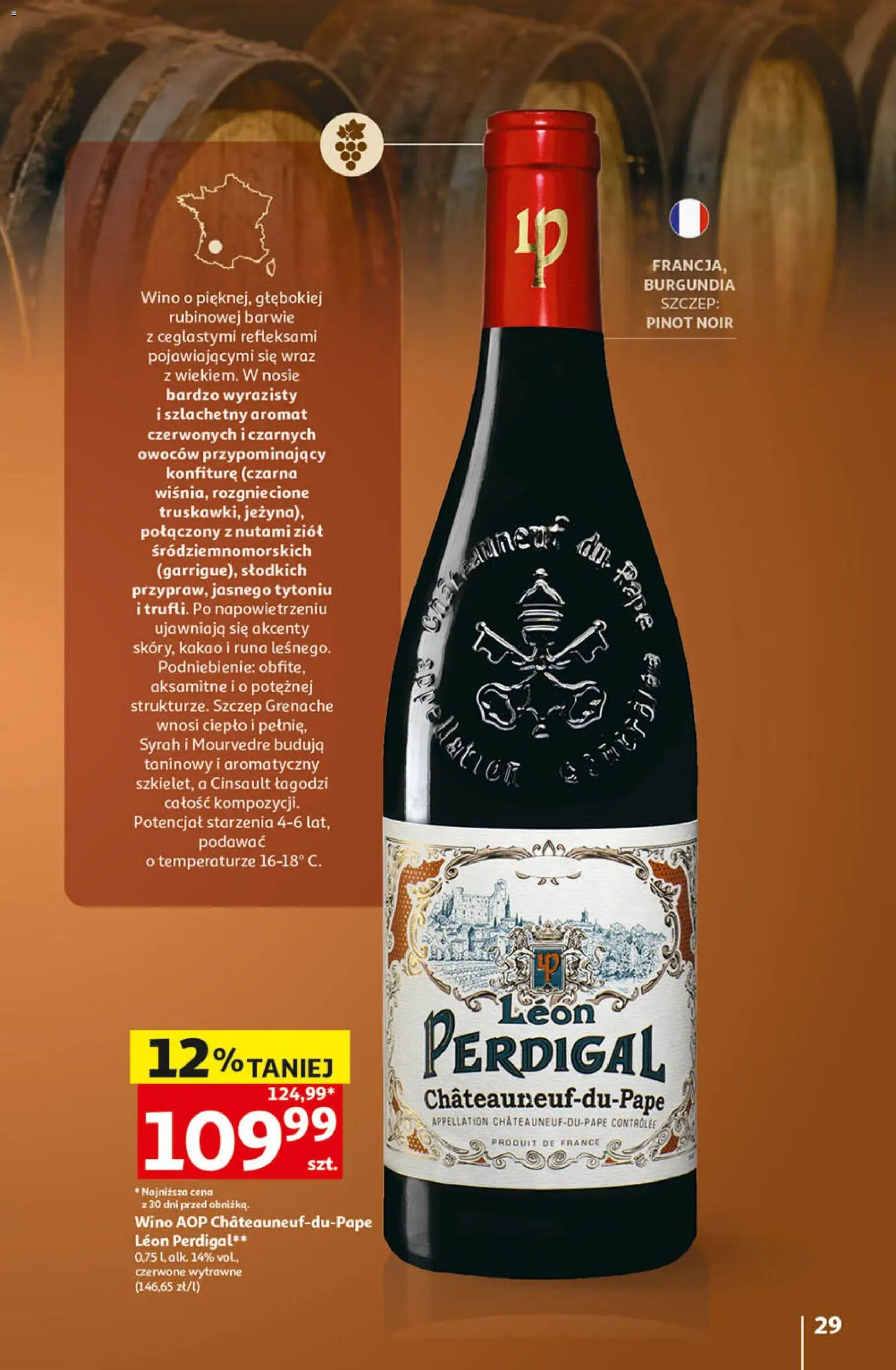 Auchan gazetka - Katalog Wino od 05.10.2026 | Strona: 29 | Produkty: Kakao, Wino