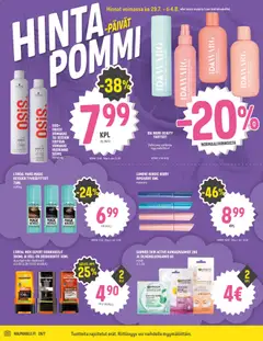 Halpa Halli-mainoslehti voimassa 29/07/2026 alkaen | Sivu: 6 | Tuotteet: Shampoo, Voi