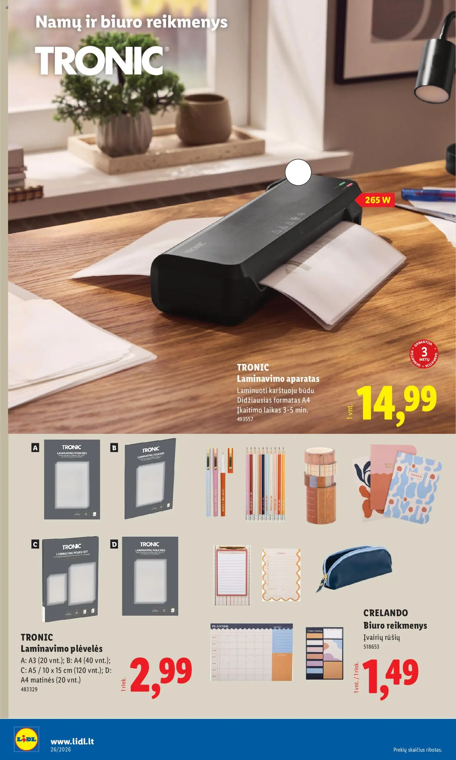 LIDL akcijos nuo 2026.06.22 | Puslapis: 10