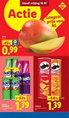 Mango, Mango per stuk - Voorbeeld van een folder van Lidl, geldig van 12-10-2026 | Pagina: 29 | Producten: Cassis, Pringles, Fruit, Mango