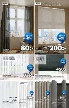 JYSK erbjudanden - Förhandsvisning av reklamblad från butik JYSK aktuell från 19/10/2026 | Sida: 16 | Produkter: Gardin, Rullgardin
