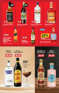 Denner aktionen ab 20.08.2026 gültig | Seite: 17 | Produkte: Jameson, Malfy Gin, Gin, Whiskey