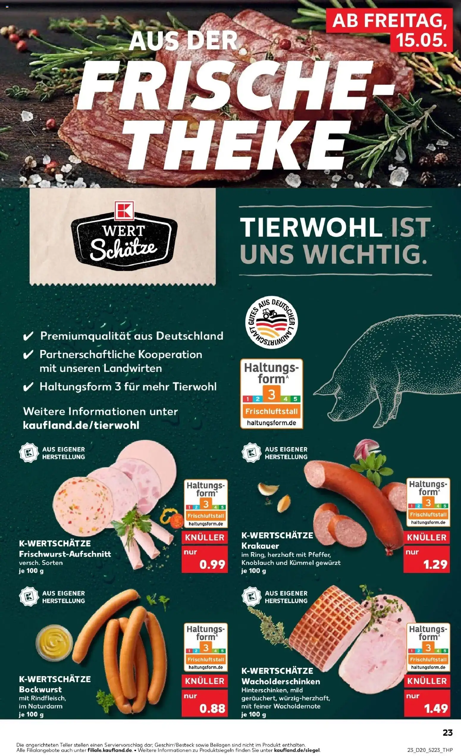 Kaufland Prospekt Memmingen	 – gültig ab 10.05.2026 | Seite: 30 | Produkte: Bockwurst, Theke, Knoblauch