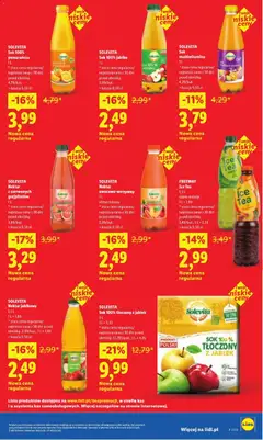 Pogląd oferty "Lidl gazetka" - ważna od 30.07.2026 | Strona: 35 | Produkty: Sok multiwitamina, Ice Tea, Sok
