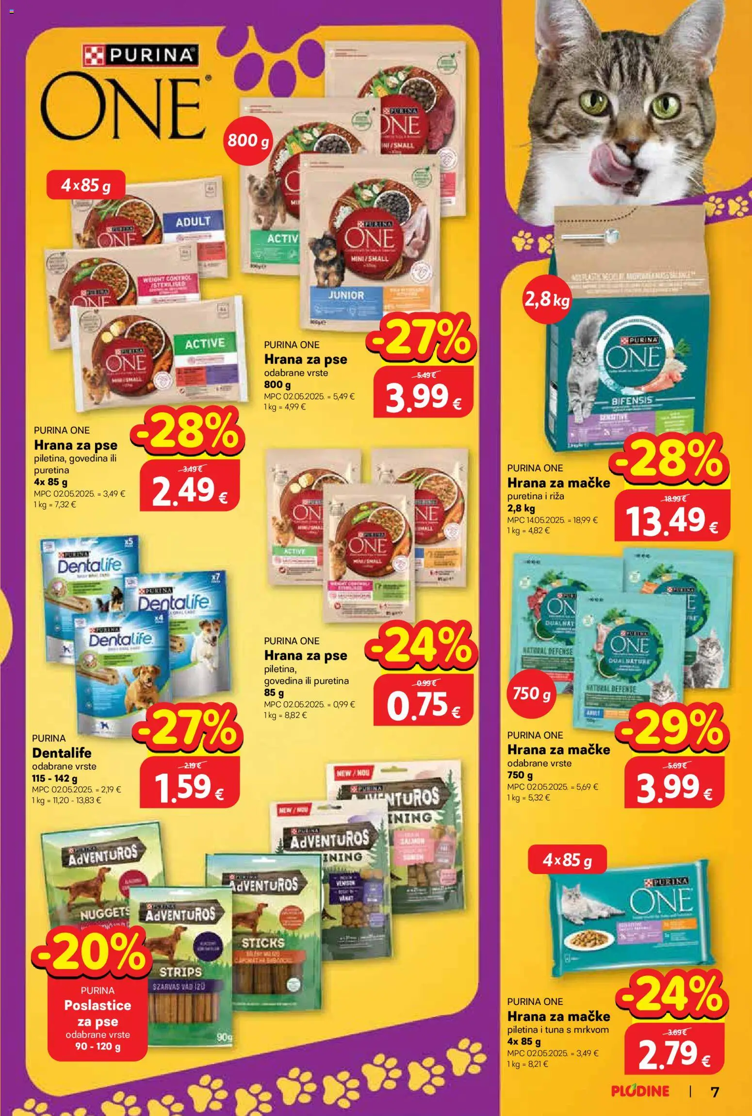 Plodine katalog | vrijedi od 01.10.2026 | Stranica: 7 | Proizvodi: Puretina, Piletina, Riža, Tuna