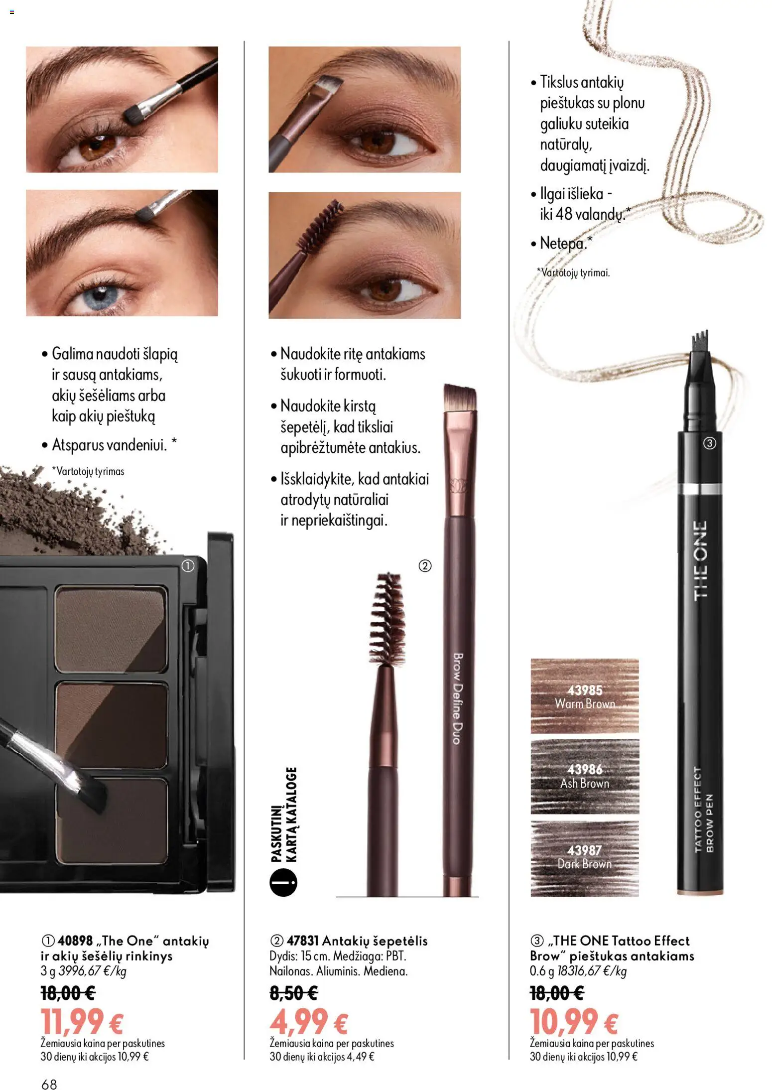 Oriflame akcijos nuo 2026.08.26 | Puslapis: 68 | Prekių: Šepetėlis