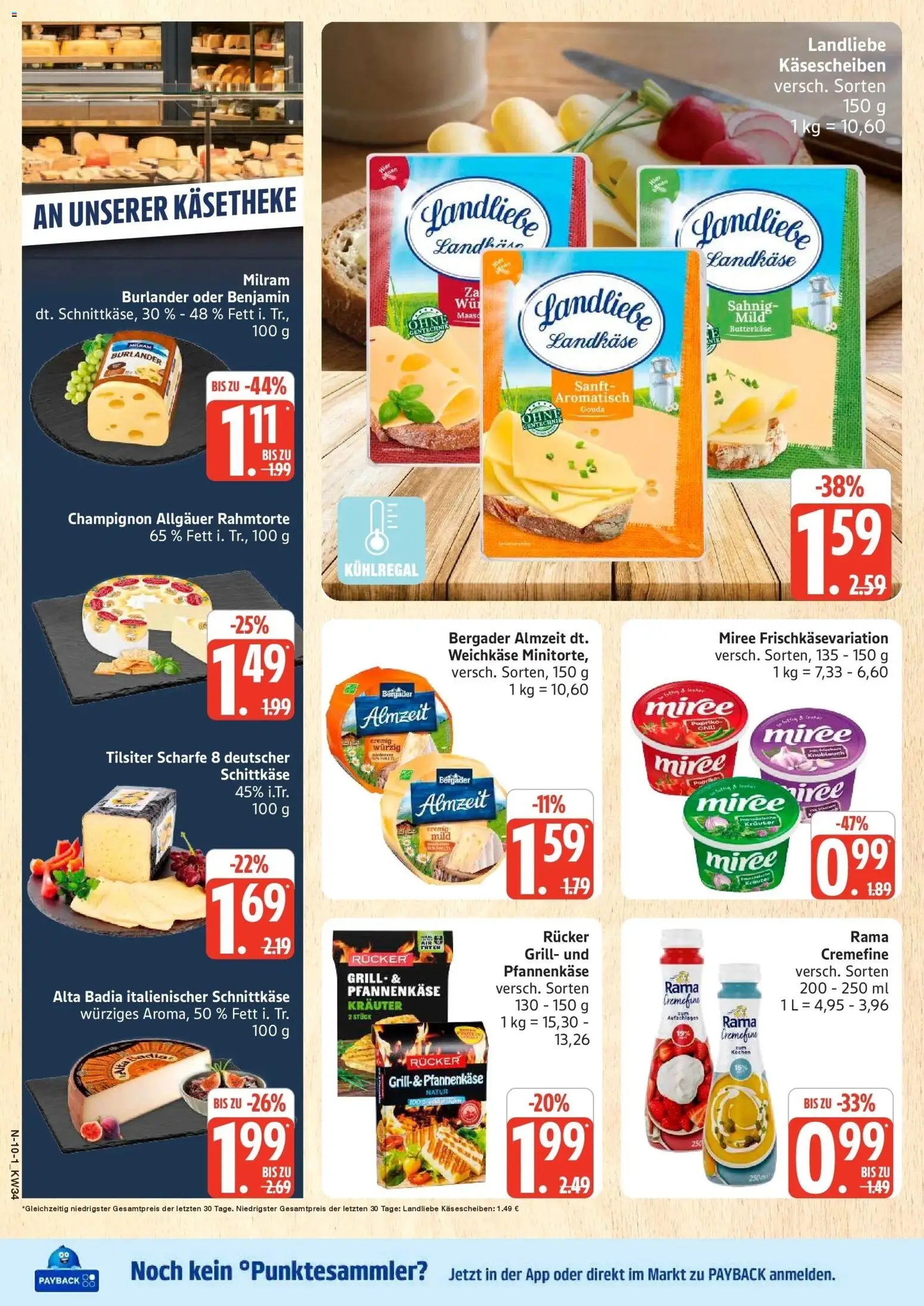 Marktkauf Prospekt Cuxhaven (ab 17.08.2026) » Angebote online | Seite: 10 | Produkte: Grill, Gouda, Paprika, Milram