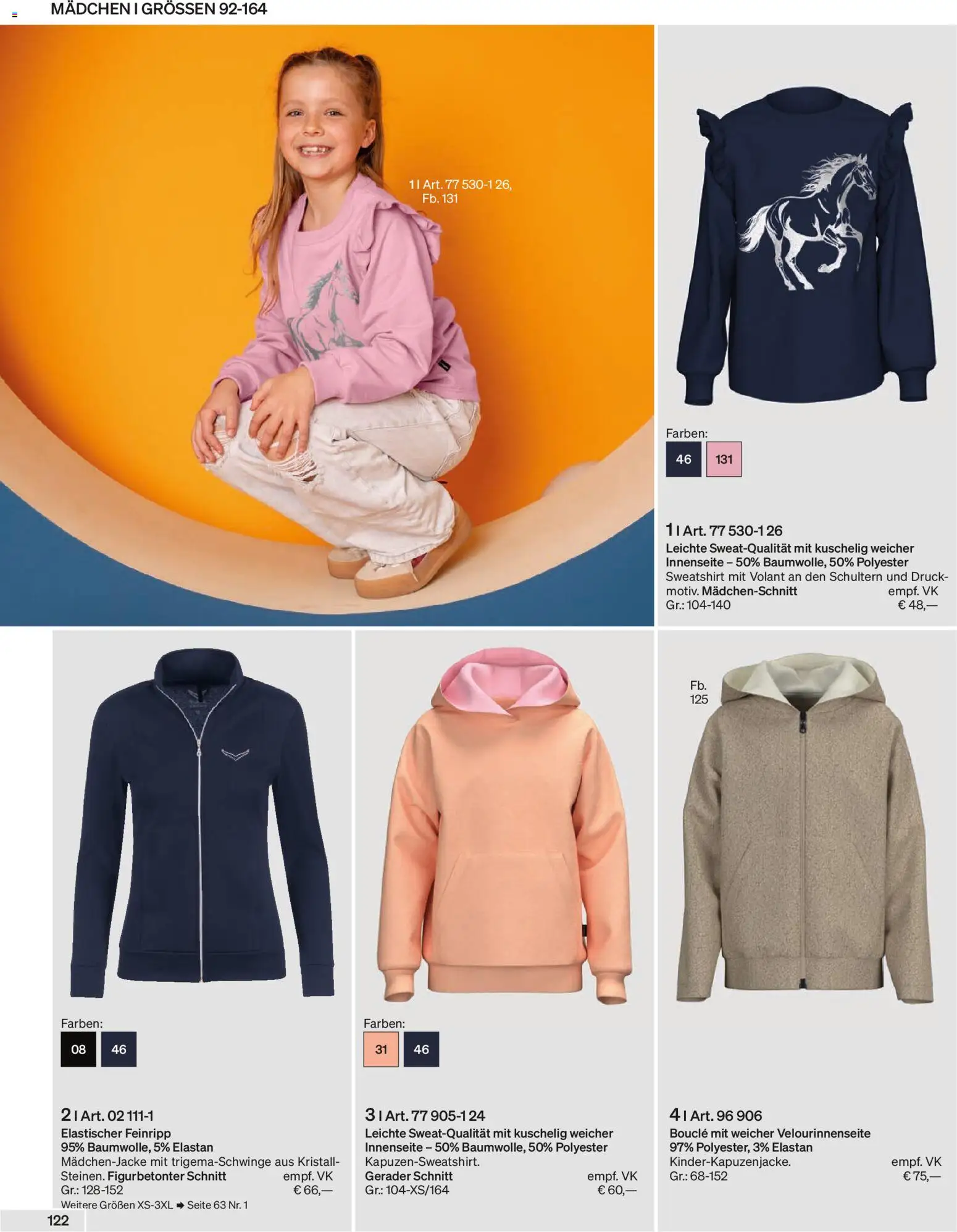Trigema Prospekt – gültig ab 01.09.2026 | Seite: 123 | Produkte: Sweatshirt