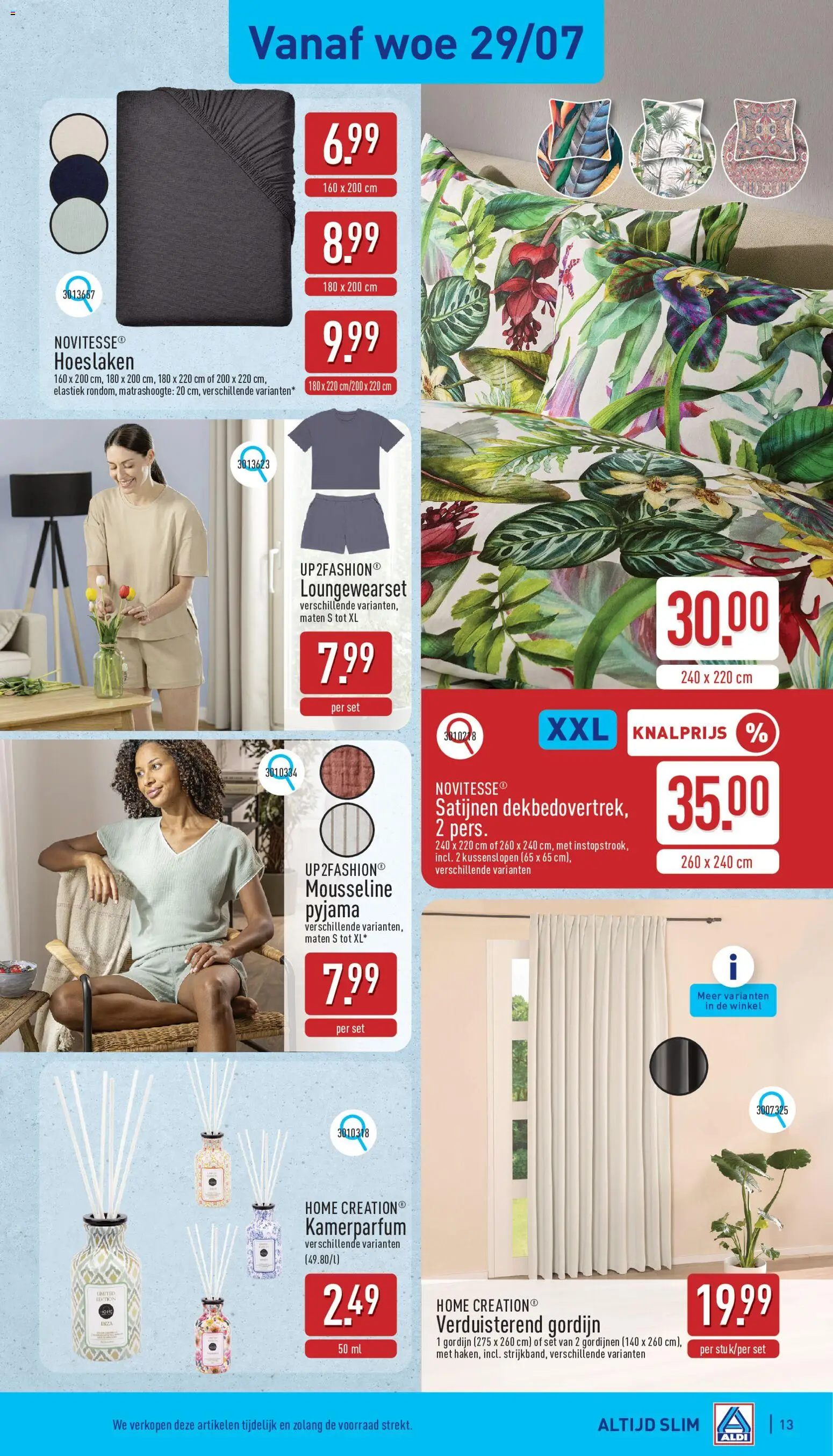 {H1} | Pagina: 13 | Producten: Room, Elastiek, Gordijnen, Pyjama