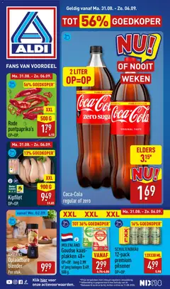 Aldi folder week 36 - Voorbeeld van een folder van Aldi, geldig van 31-08-2026