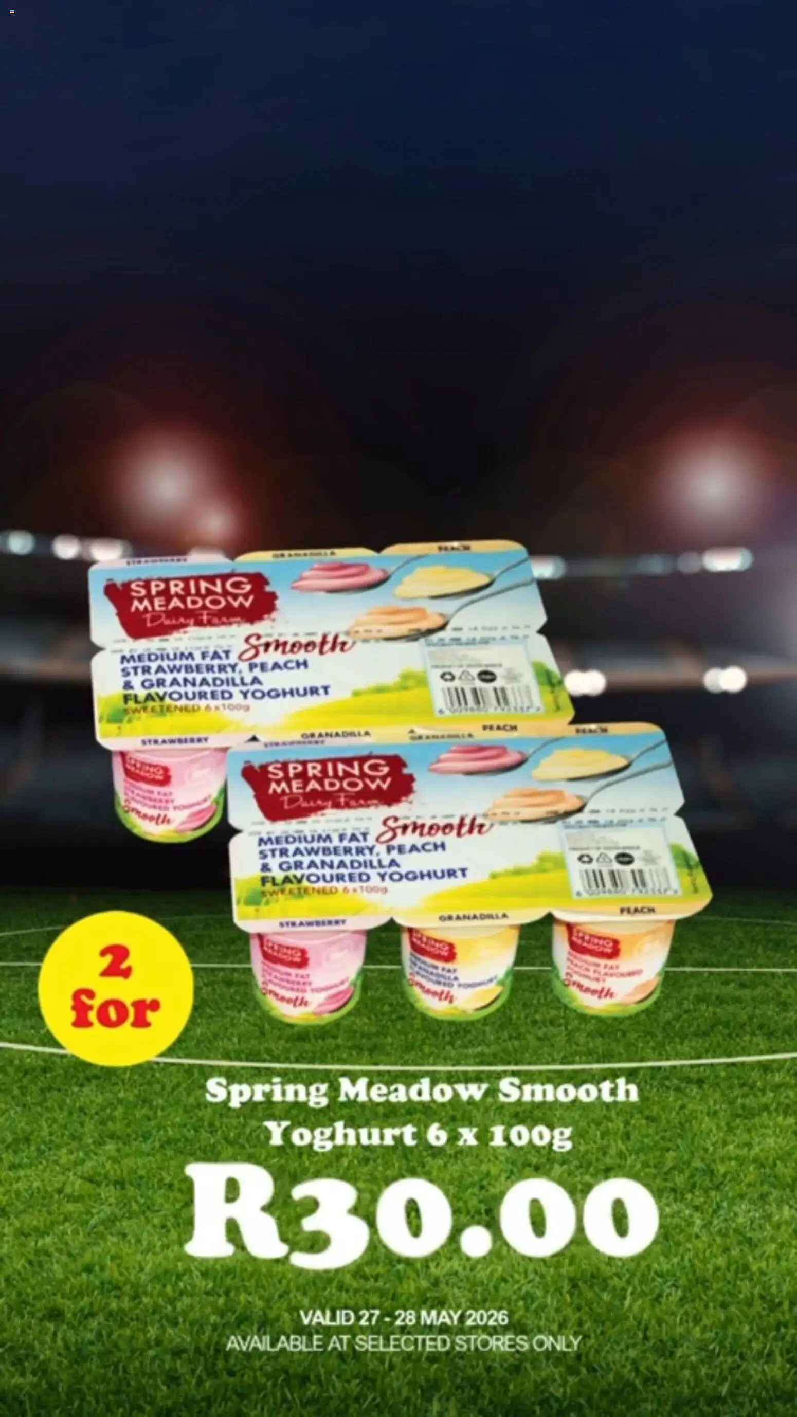 New Check Save catalogue – valid from 25.05.2026 | Page: 22 | Products: Yoghurt, Peach