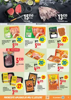 E.leclerc katalog akcije – veljaven od 20.05.2026 | Stran: 5 | Izdelki: Čevapčiči, Tuna, Pleskavice, Grill