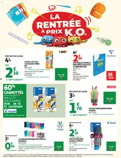 Auchan Tops rentrée hypers - Voorbeeld van een folder van Auchan, geldig van 01/09/2026 | Pagina: 56 | Producten: La, Etui