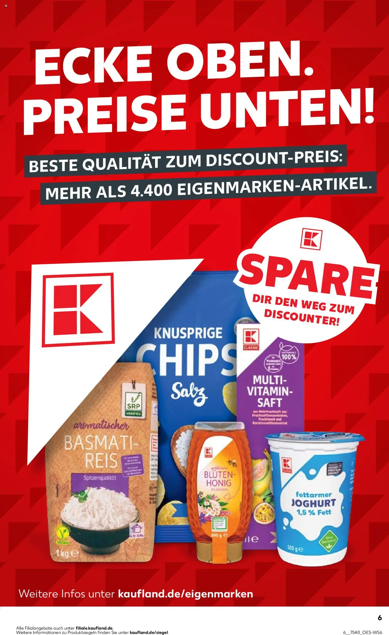 Kaufland Prospekt Rostock – gültig ab 26.05.2026 | Seite: 11 | Produkte: Joghurt, Salz, Saft, Reis