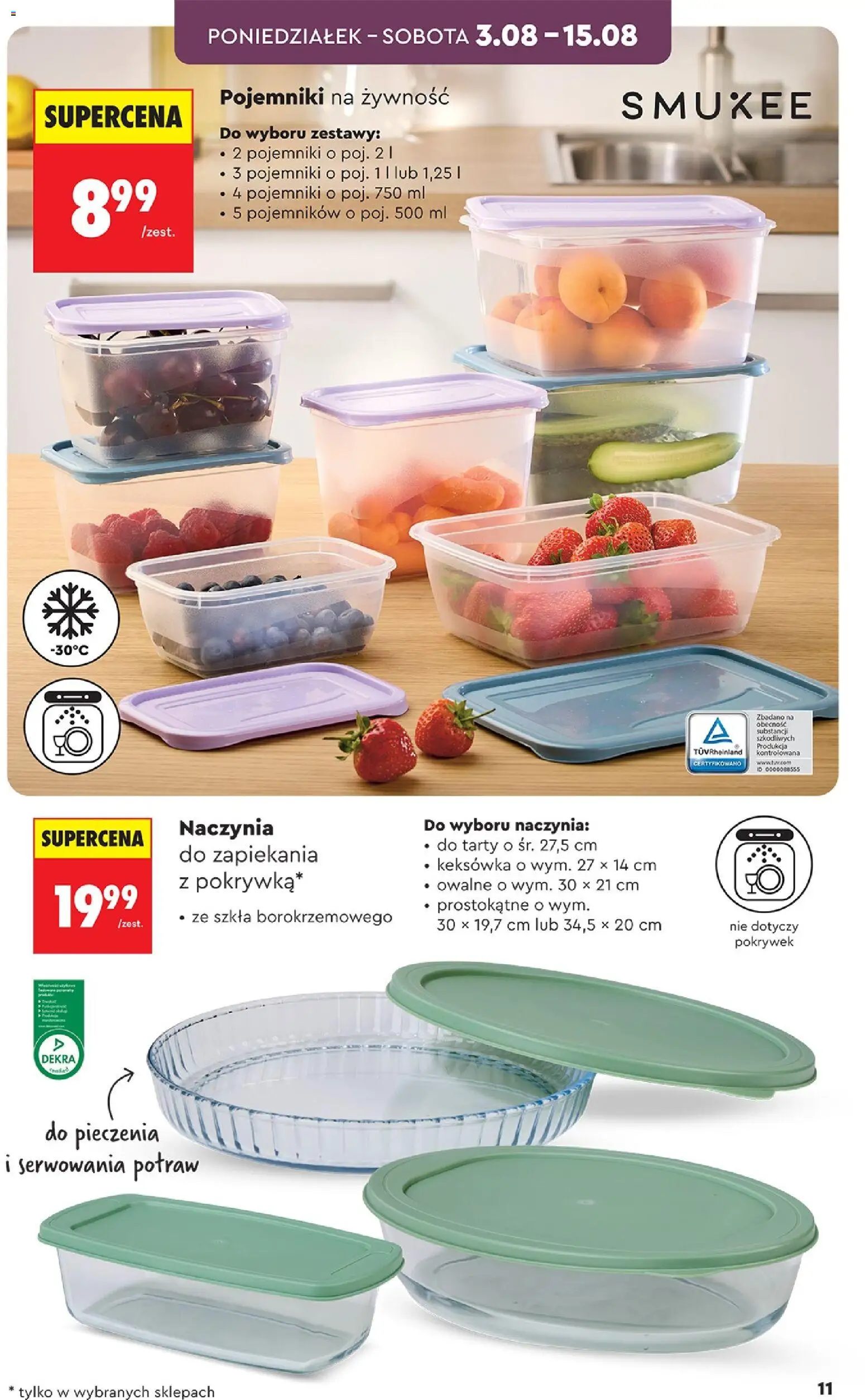 Biedronka gazetka - Hity i inspiracje od 03.08.2026 | Strona: 11