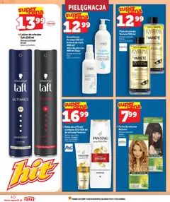 Pogląd oferty "Topaz gazetka" - ważna od 25.06.2026 | Strona: 40 | Produkty: Płyn micelarny eveline, Olej, Odżywka, Dezodorant