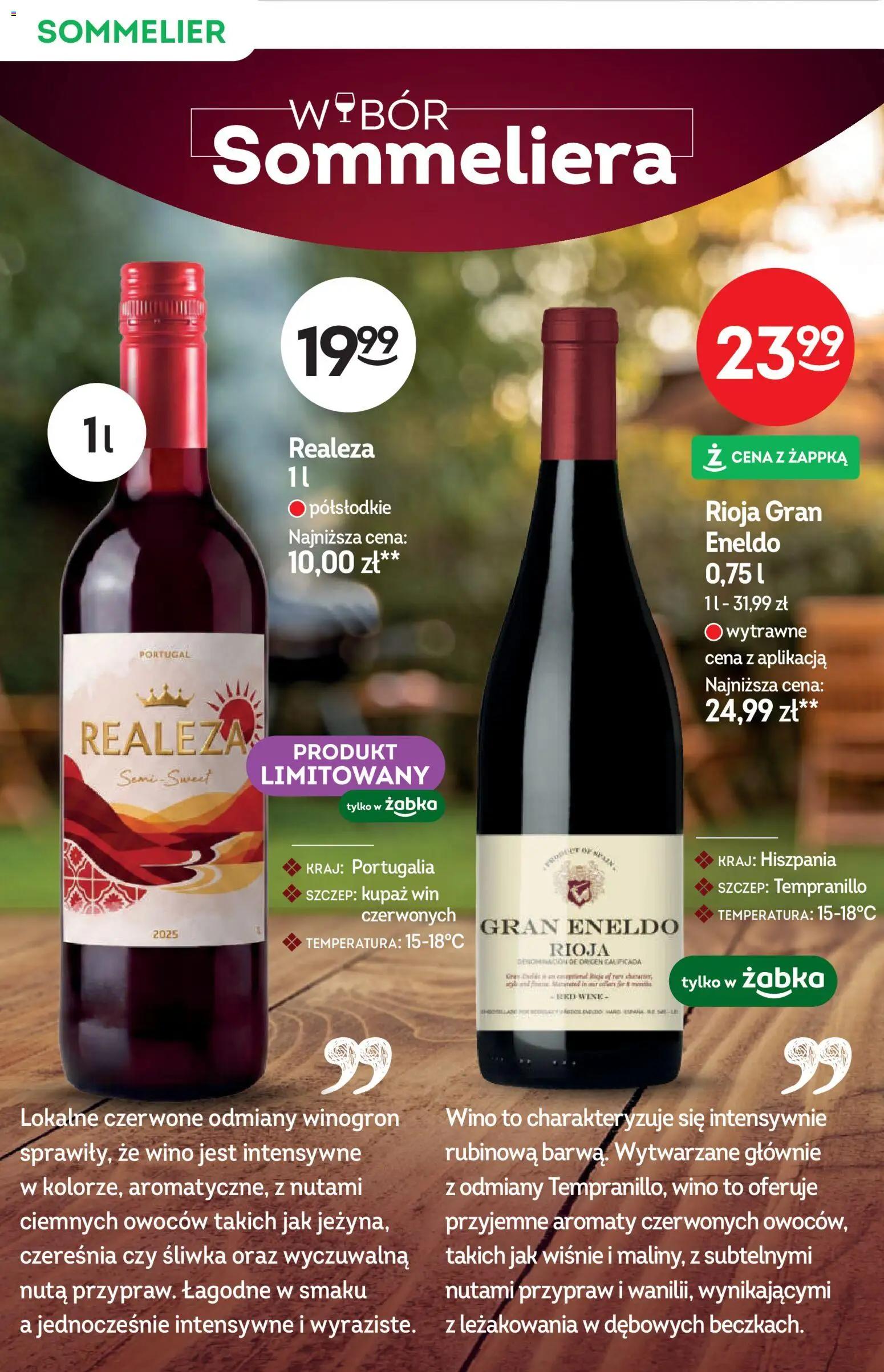 Żabka gazetka - Katalog win od 28.10.2026 | Strona: 8 | Produkty: Wiśnie, Wino
