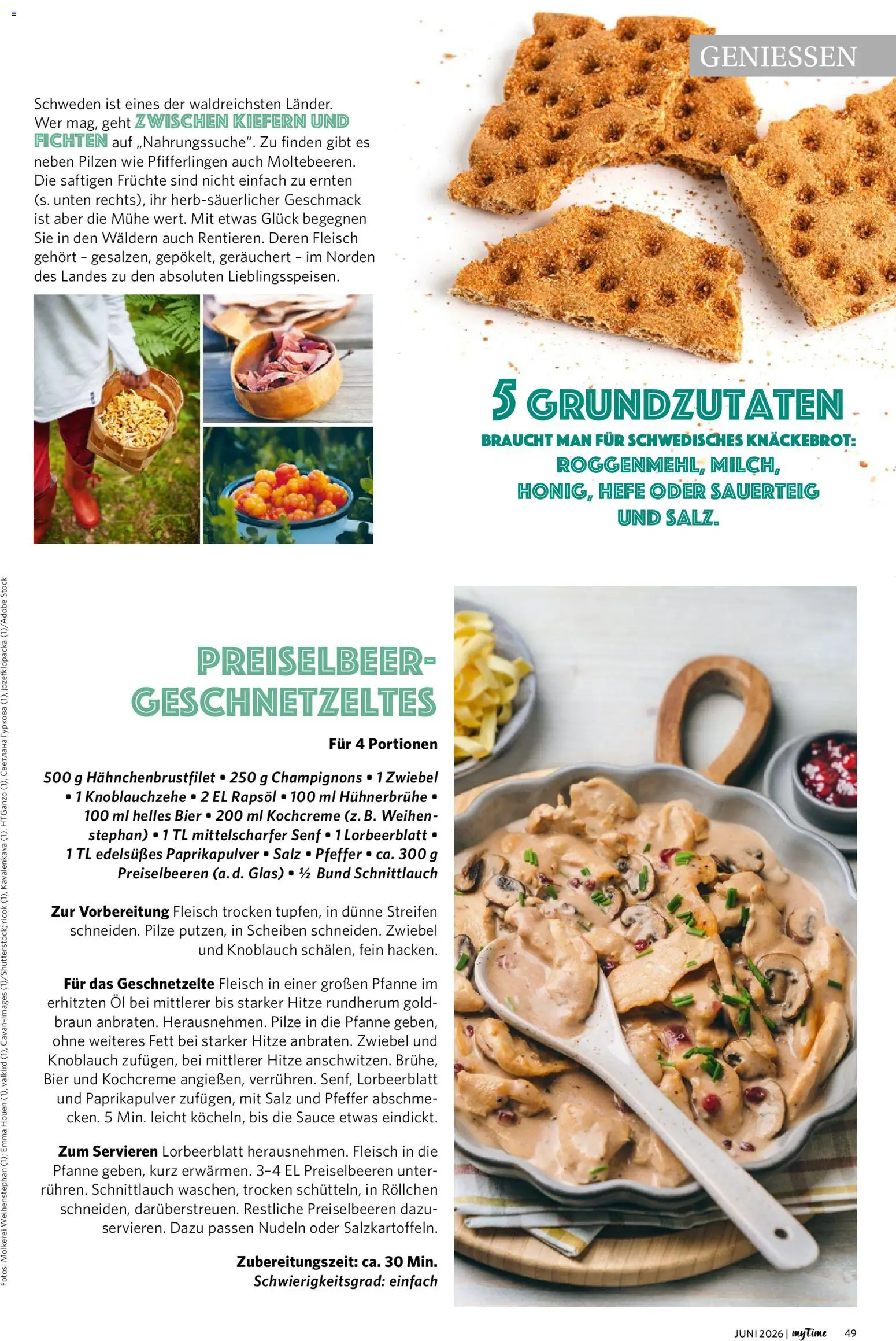Famila Nordwest myTime Juni 2026 – gültig ab 01.06.2026 | Seite: 49 | Produkte: Bier, Rapsöl, Champignons, Nudeln