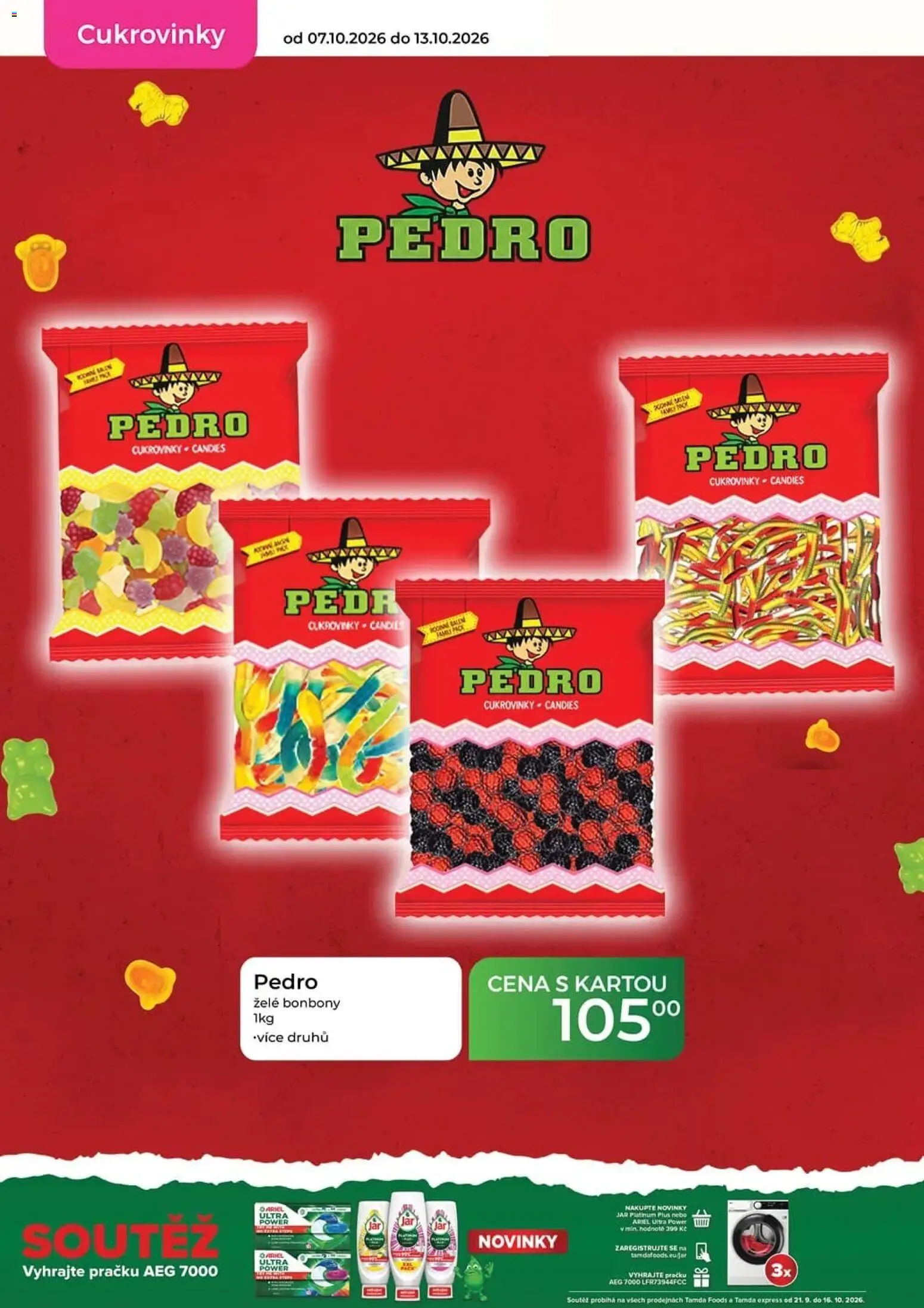 Tamda Foods leták od 07.10.2026 | Strana: 34 | Produkty: Bonbóny, Cukrovinky, Želé bonbóny, Jar platinum