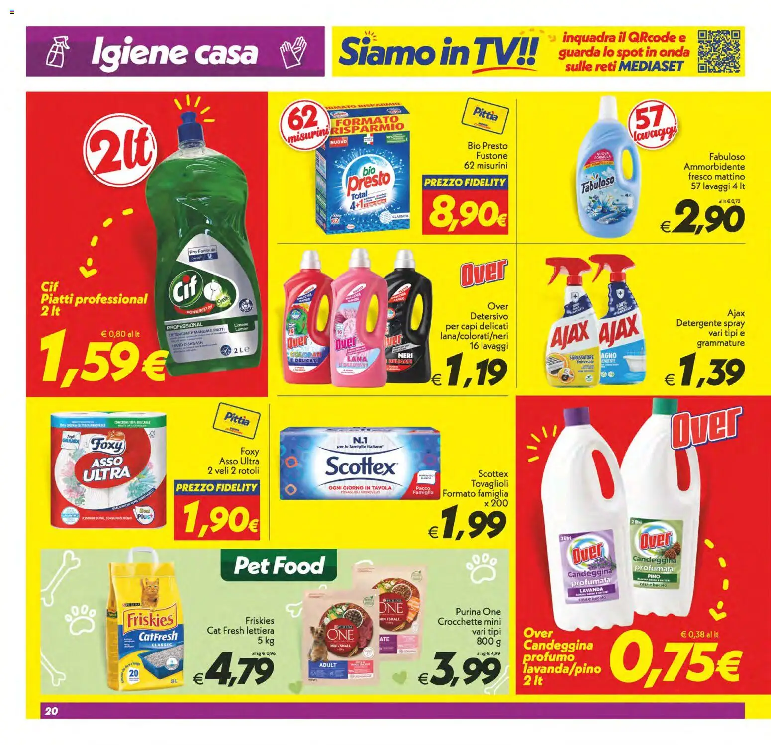 Volantino SuperConveniente del 09.06.2026 | Pagina: 20 | Prodotti: Limone, Crocchette, TV, Lavanda