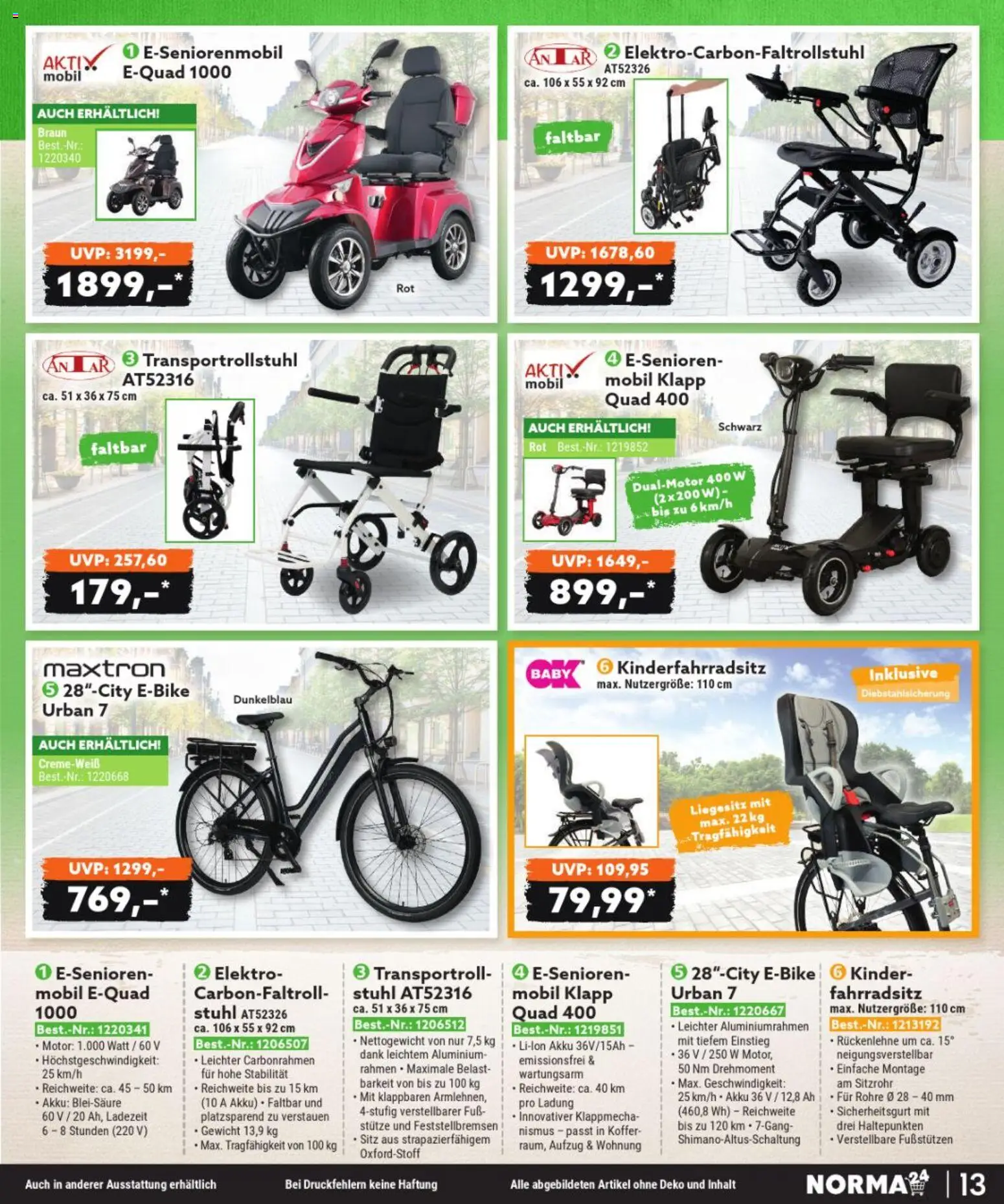 Norma Bestellmagazin September 2026 – gültig ab 01.09.2026 | Seite: 13