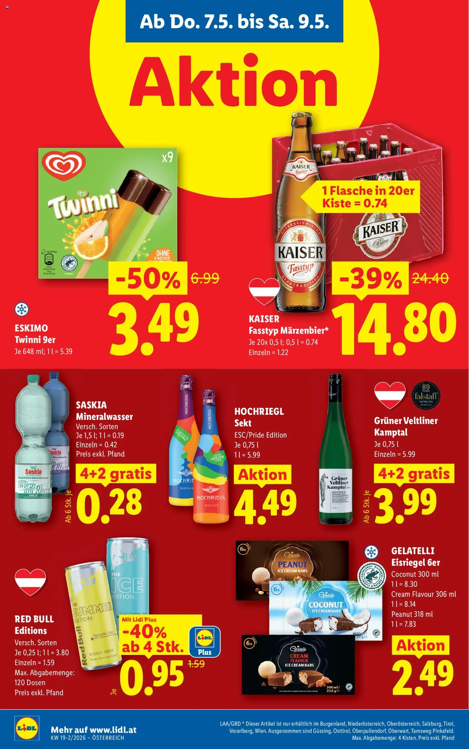Lidl Flugblatt - Altenmarkt im Pongau, St. Johann im Pongau, Zell am See gültig ab 07.05.2026 | Seite: 12