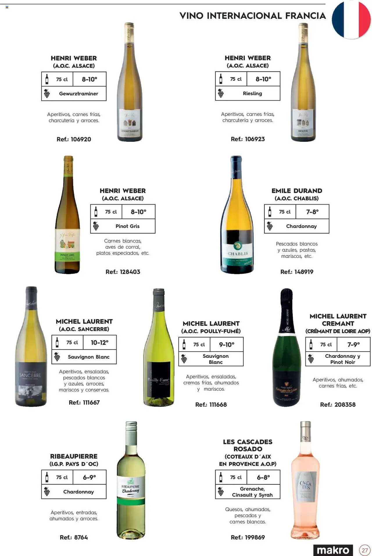Makro Guia de vinos │ válido desde el 02/01/2025 | Página: 27 | Productos: Vino