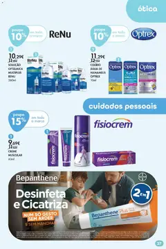 Pré-visualização COLÍRIO ÁGUA DE HAMAMELIS OPTREX 10ml, Eye drops with witch hazel. válido de 02/06/2026 | Página: 27 | Produtos: Agua, Creme