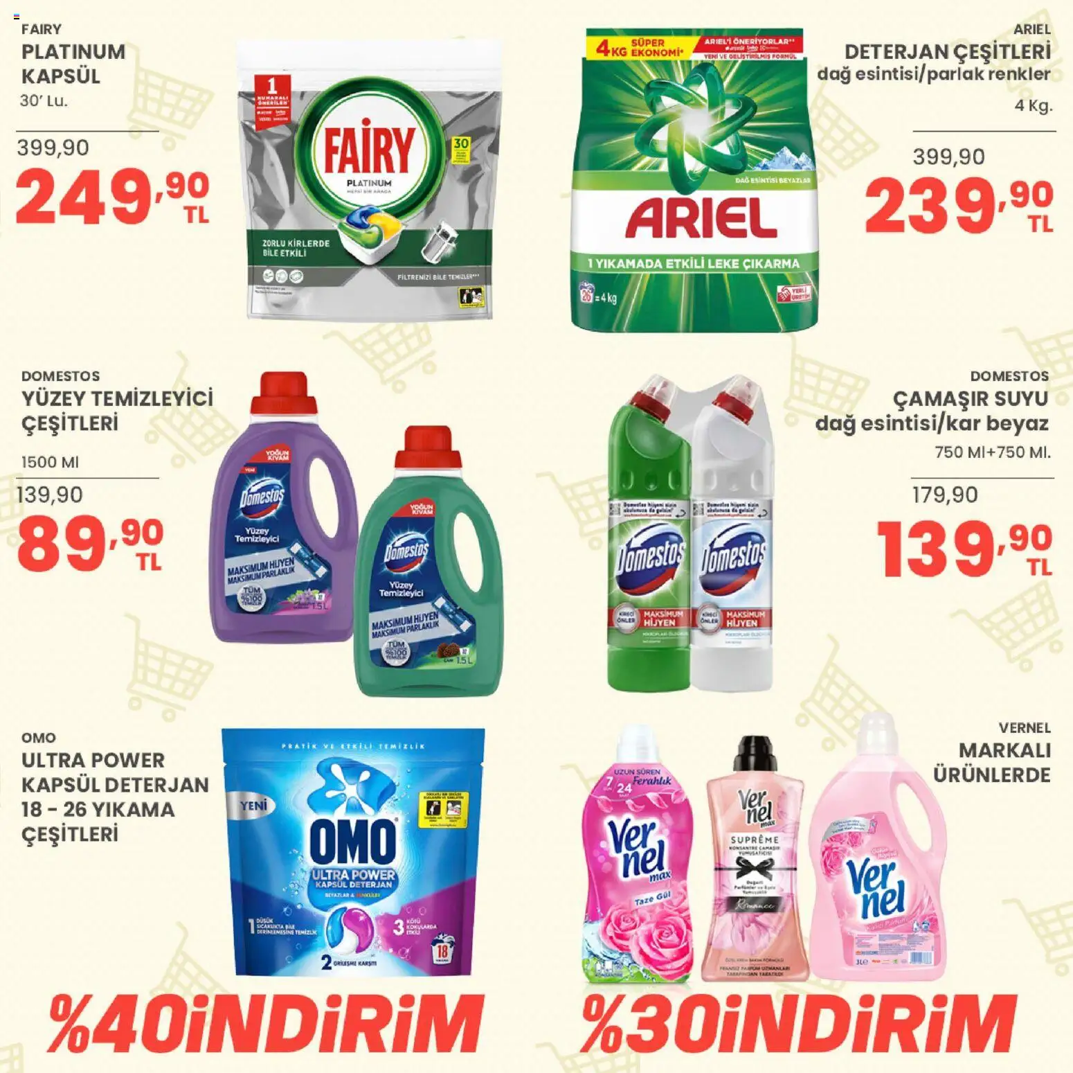 Sarıyer Katalog - 10 Temmuz 2026 tarihinden itibaren geçerlidir | Sayfa: 31 | Ürünler: Gül, Deterjan, Parfüm, Yüzey temizleyici